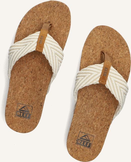 Beige REEF Teenslippers CUSHION STRAND Beige REEF Teenslippers CUSHION STRAND - large