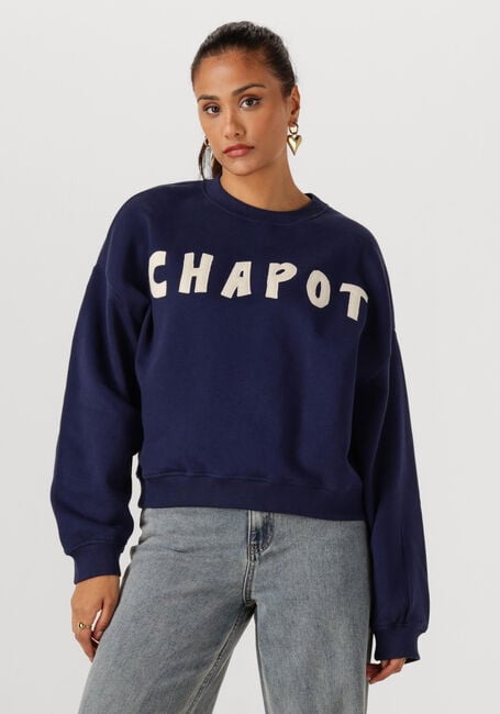 Donkerblauwe FABIENNE CHAPOT Sweater AMY SWEATER - large