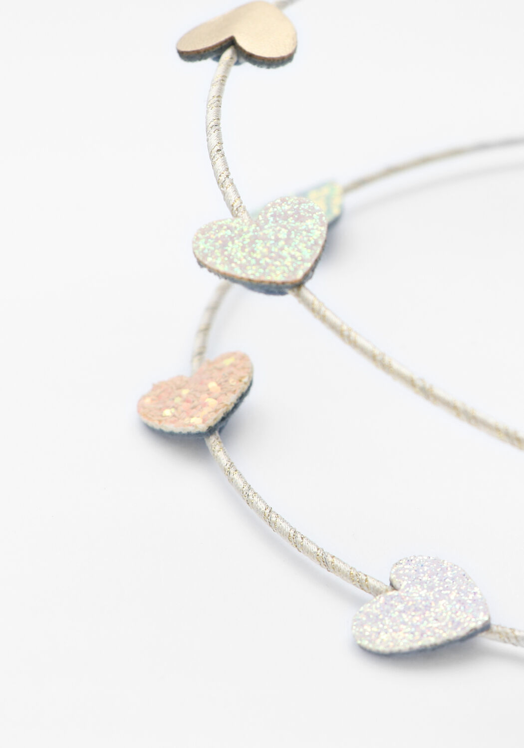 Goudkleurig Mimi & Lula Haarbanden TEENY HEART DOUBLE ALICE - large