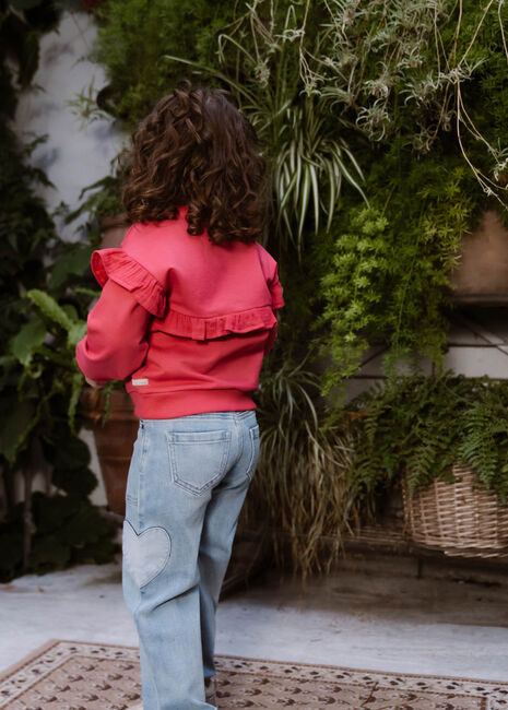 Blauwe DAILY7 Wide jeans 2450 WIDE FIT HEART Blauwe DAILY7 Wide jeans 2450 WIDE FIT HEART - large