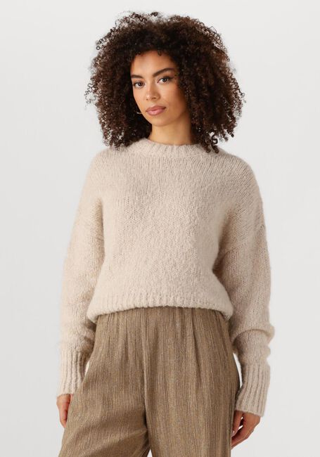 Beige BY-BAR Trui SONNY BULKY PULLOVER - large