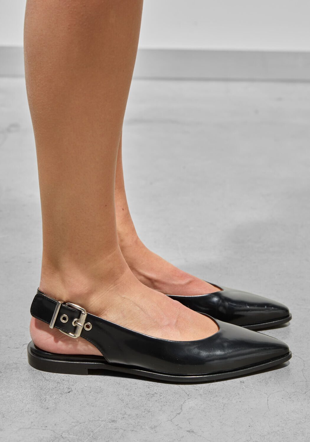 Zwarte BILLI BI Slingbacks A8301 - large