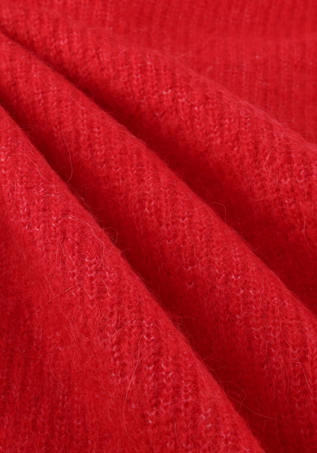 Rode SELECTED WOMEN Coltrui SLFSIA RAS LS KNIT ROLLNECK - large