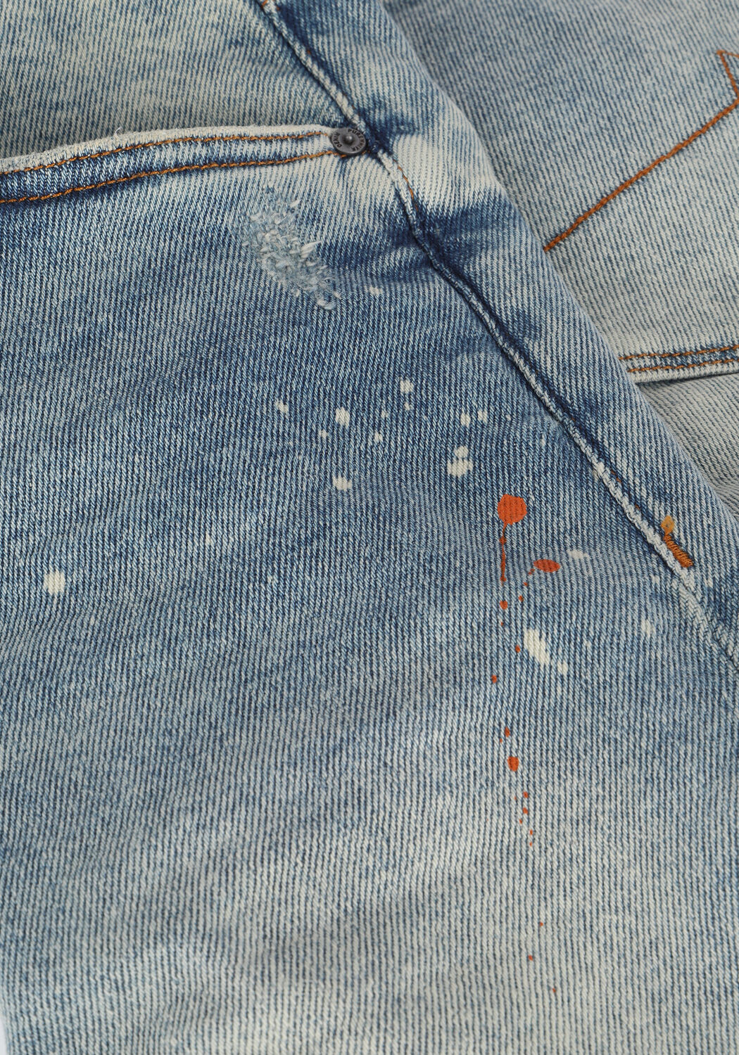 Blauwe PUREWHITE Skinny jeans THE DYLAN W0810 - large