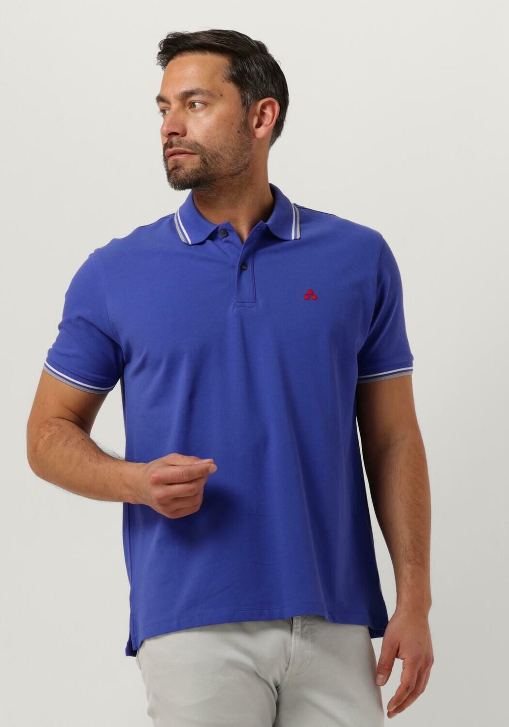 PEUTEREY Heren Polo's & T-shirts New Medinilla Str 01 Blauw