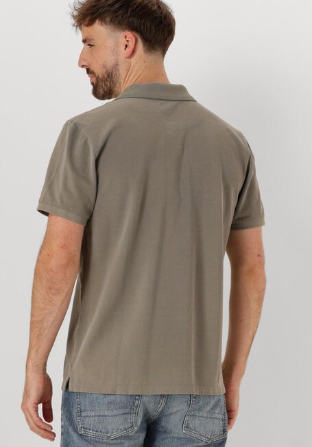 Khaki BUTCHER OF BLUE Polo ARMY PIQUE POLO - large