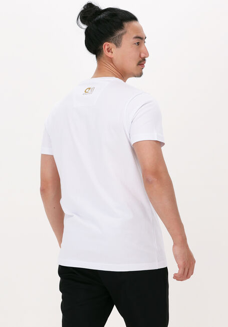 Witte CRUYFF T-shirt JULIEN TEE - 95 / 5 COTTON / ELASTHAN - large