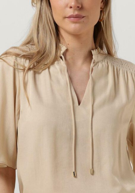 Beige FREEBIRD Blouses WV-WASH-SATIN-VIS-23-1.1 - large