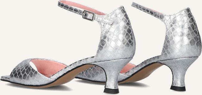 Zilveren TORAL Sandalen met hak RUBBY Zilveren TORAL Sandalen met hak RUBBY - large