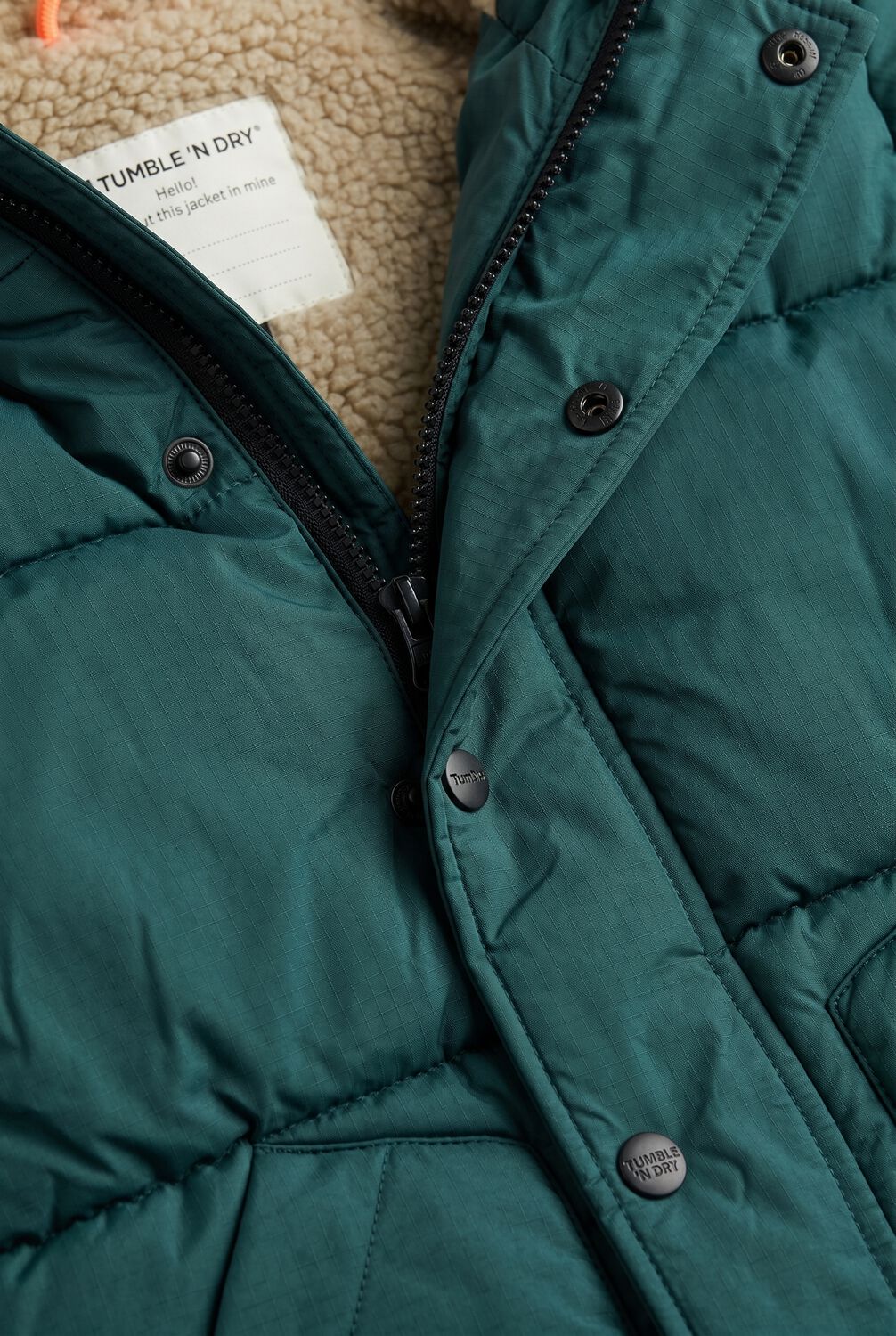 TUMBLE 'N DRY Jongens Jassen Brunswick 2 Donkergroen