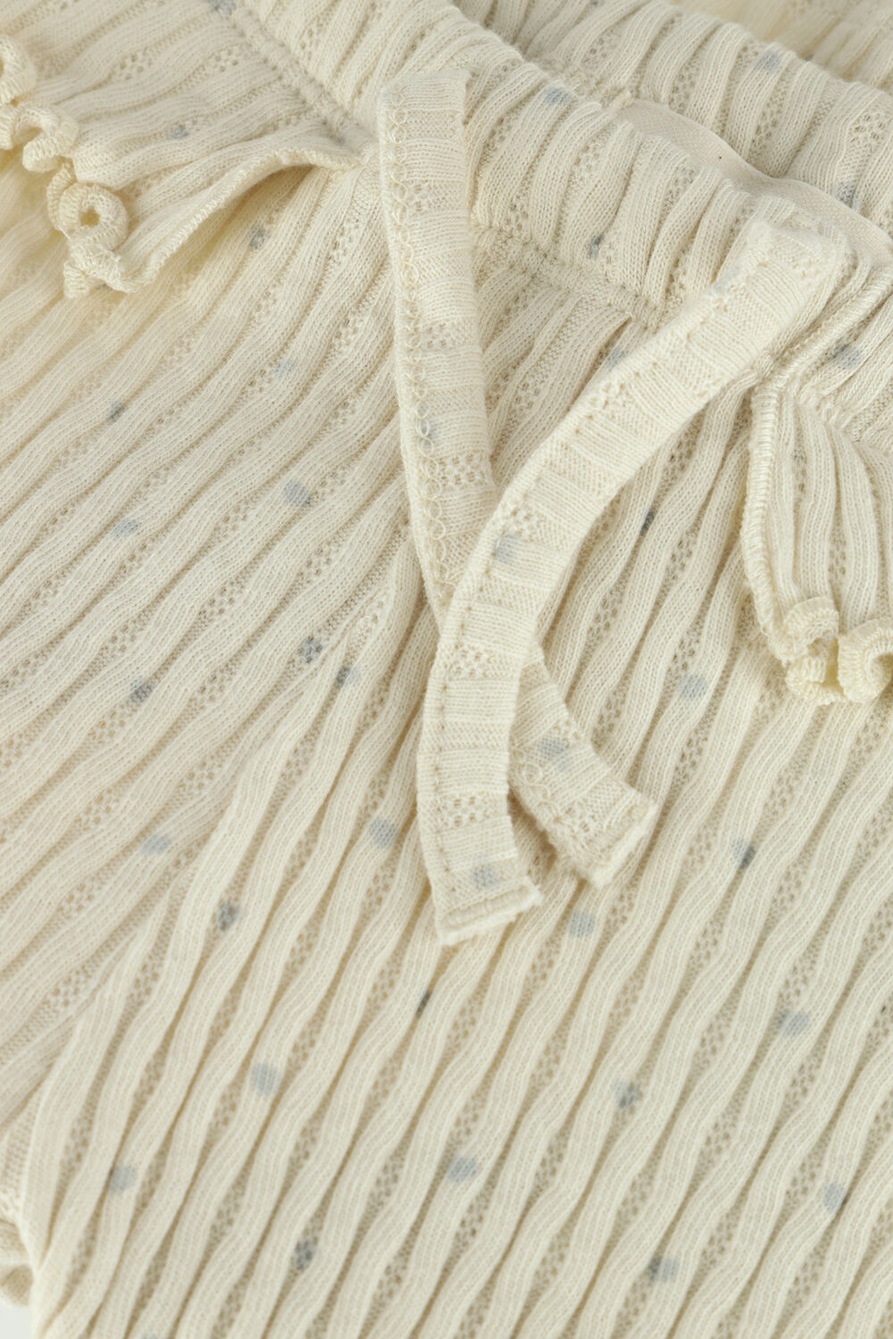 Ecru LIL' ATELIER Lange broeken NBFFIDUCIA SLIM LEGGING LIL - large