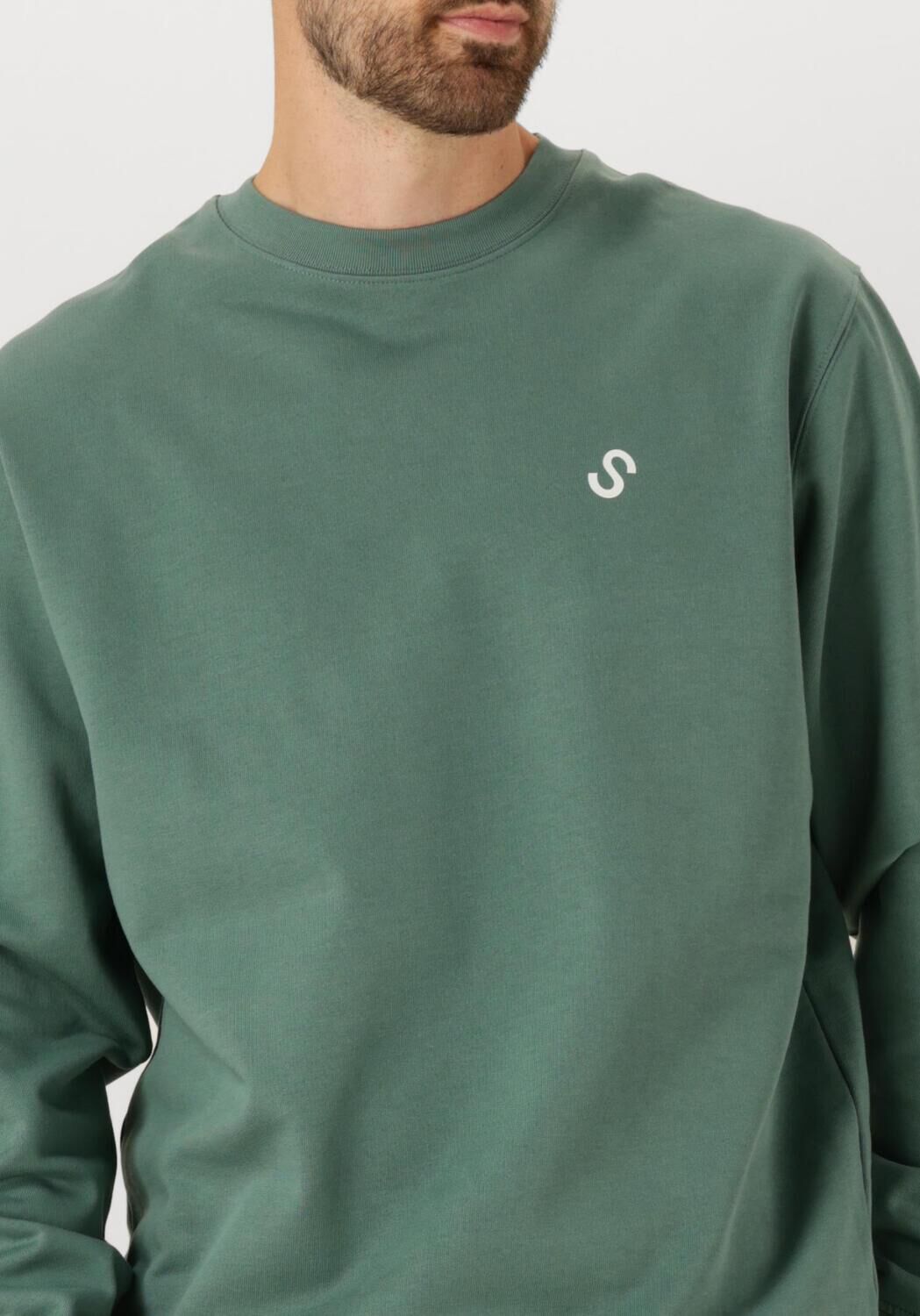 Groene STR&Oslash;M Clothing Sweater SWEATER - large