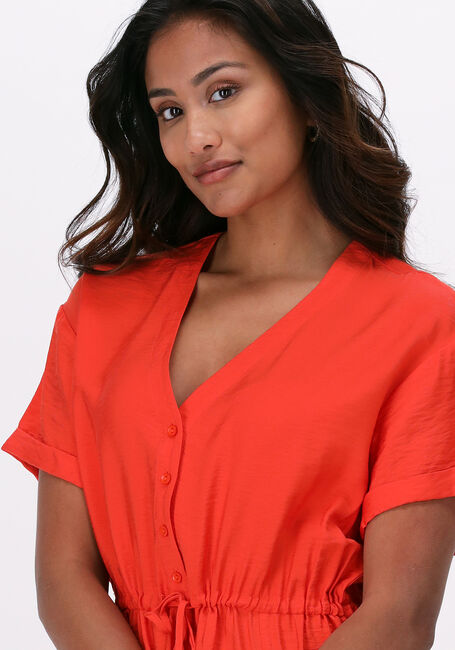 Oranje ANOTHER LABEL Maxi jurk ROSE DRESS - large