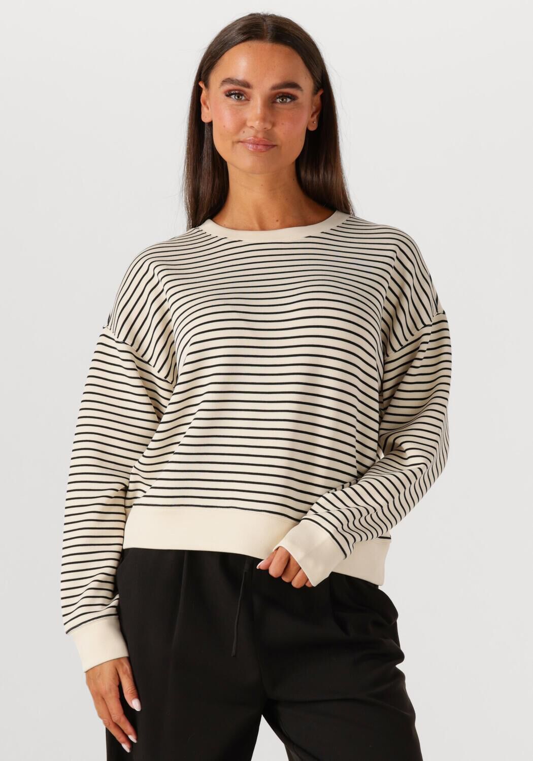 MSCH COPENHAGEN Dames Truien & Vesten Mschima Q Sweatshirt Stp Zwart