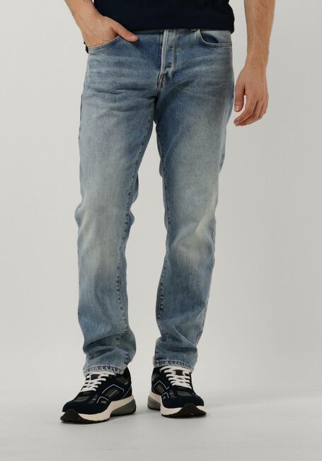 Lichtblauwe G-STAR RAW Straight leg jeans 3301 REGULAR TAPERED - large