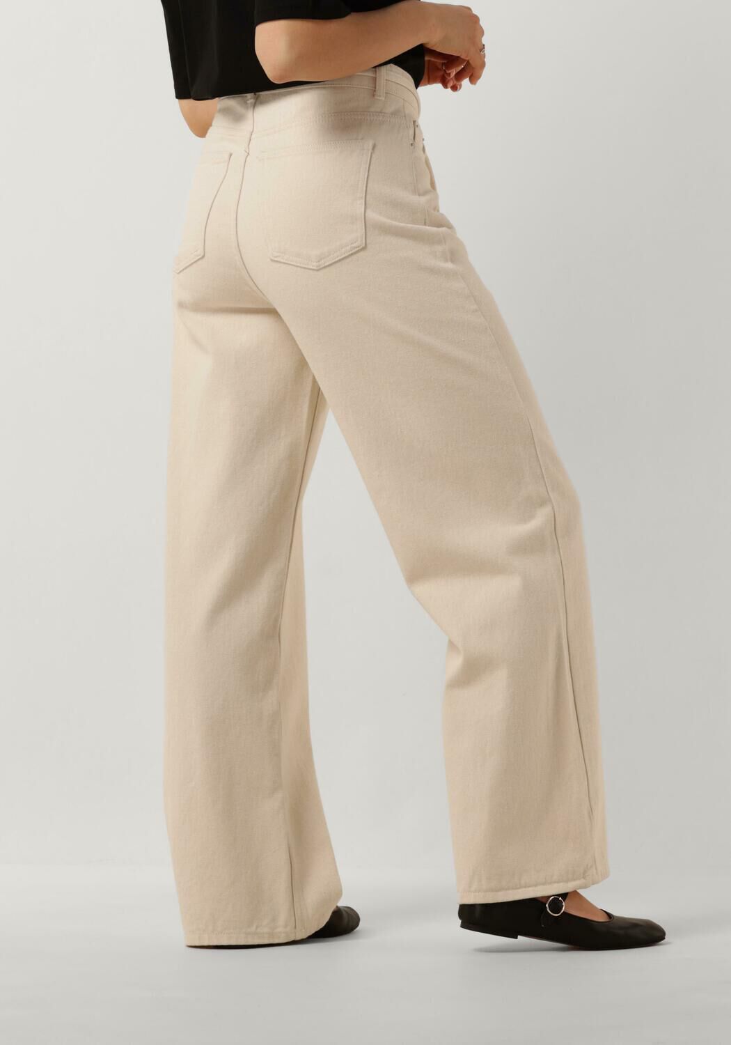 NEO NOIR Dames Broeken Muran Pants Gebroken Wit