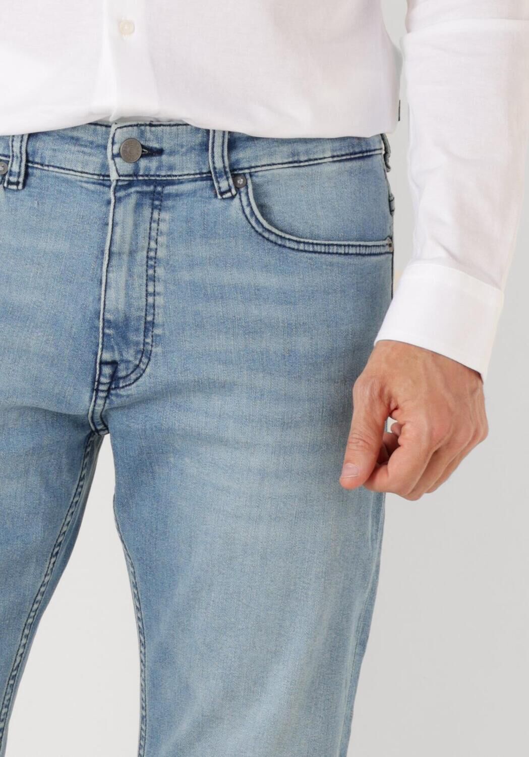 BOSS ORANGE Heren Jeans Delaware Bo Lichtblauw