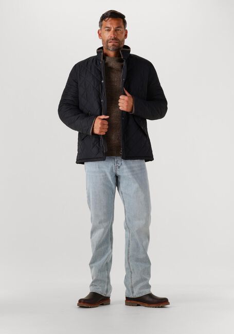 Donkerblauwe BARBOUR Jack POWEL QUILTED JACKET QUILTED - large