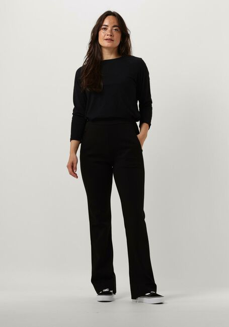 Zwarte BY-BAR Flared broek LOWIE PANT - large