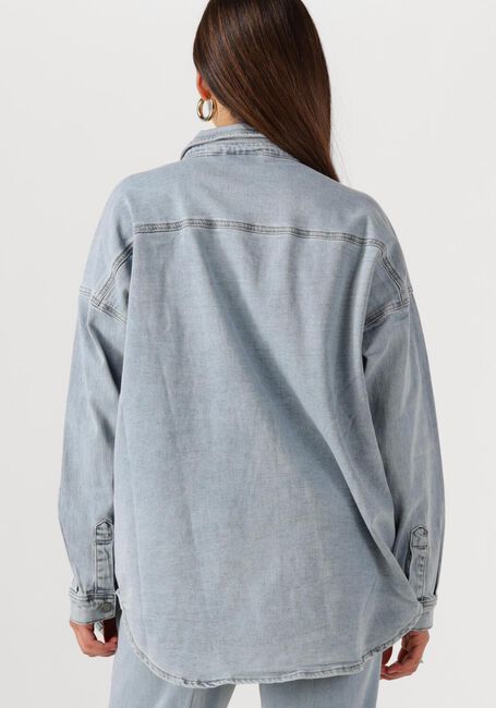 Lichtblauwe MY ESSENTIAL WARDROBE Blouses LARAMW 115 MALO SHIRT - large