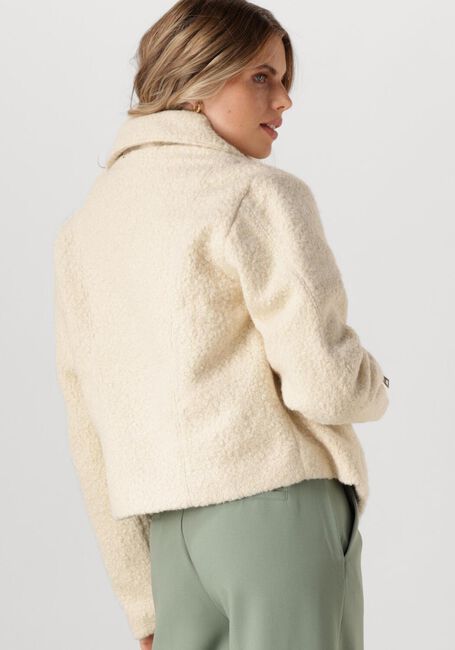 Creme ANOTHER LABEL Teddy jas JULIET BIKER JACKET - large