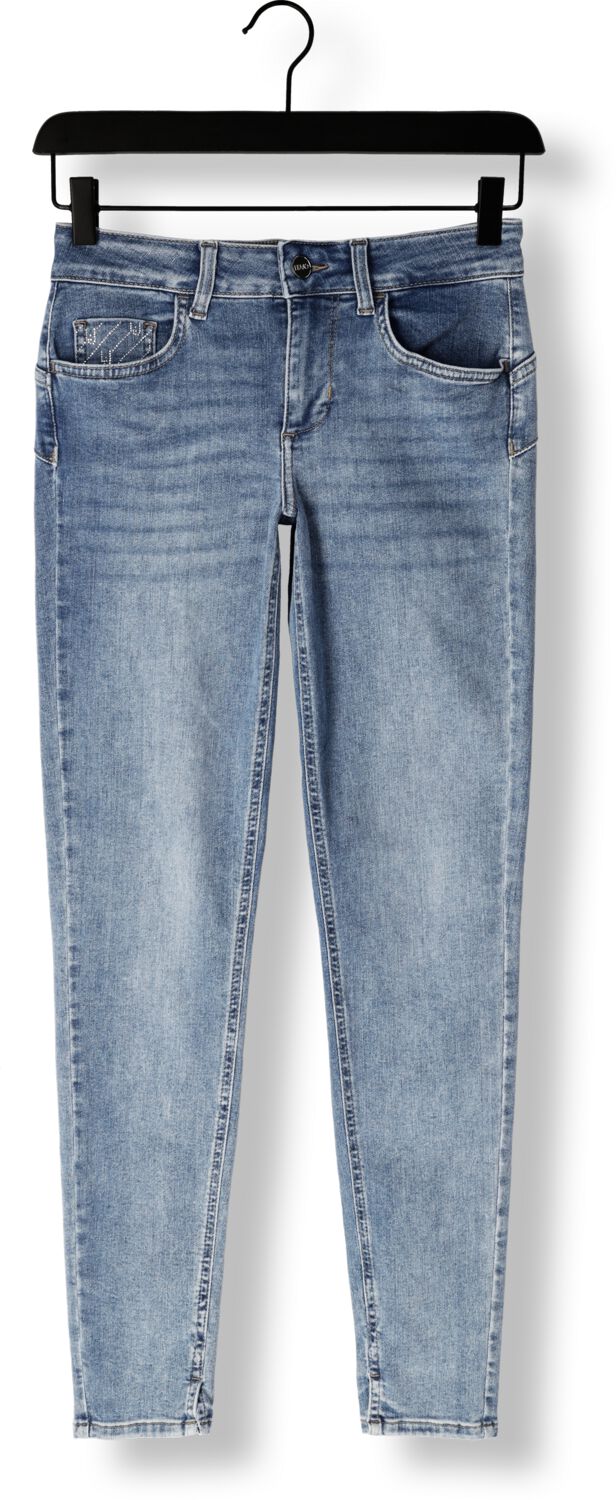 LIU JO Dames Jeans B.up Fabulous Reg.w. Blauw