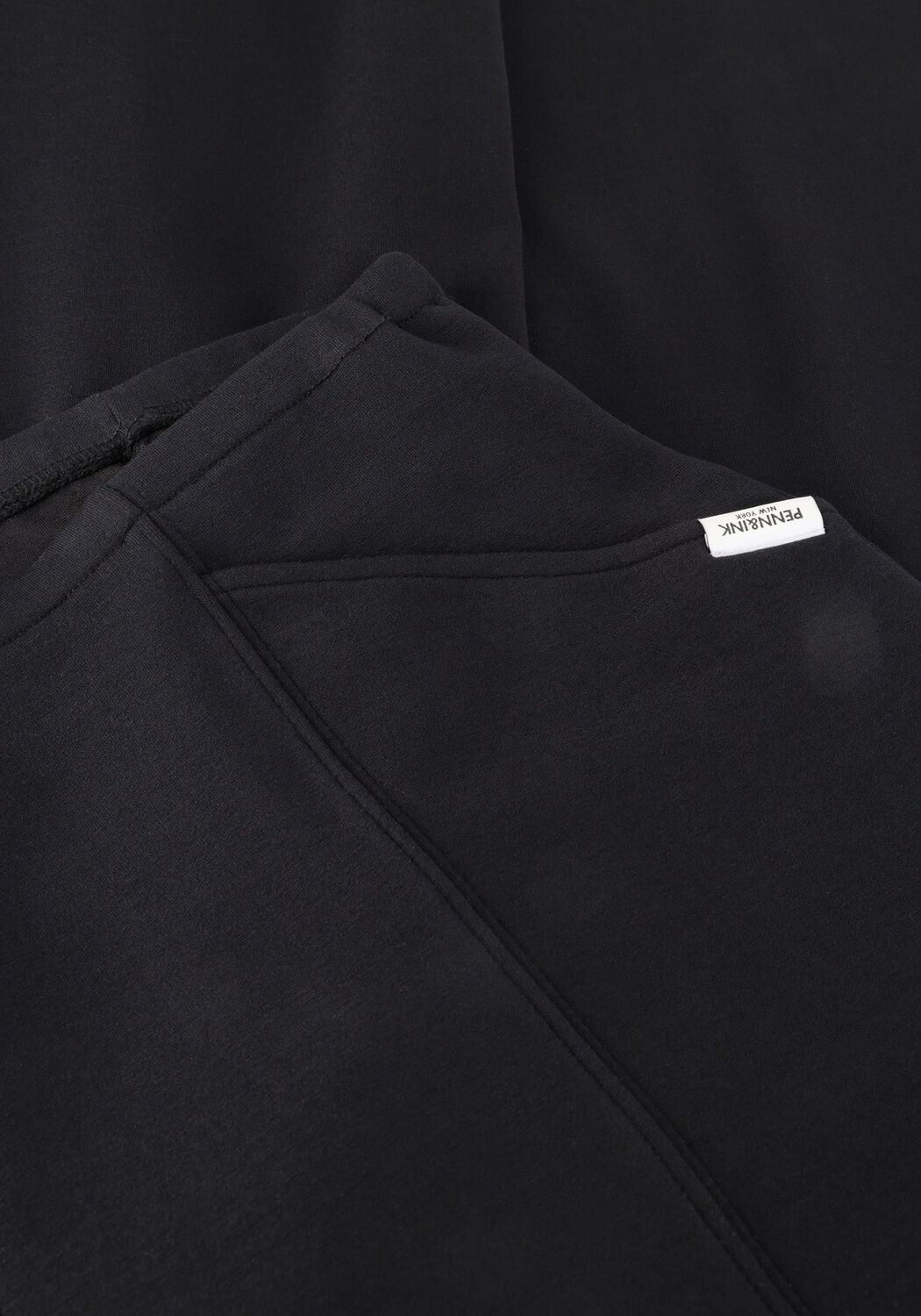 Zwarte PENN & INK Wijde broek TROUSERS W25T1197 - large