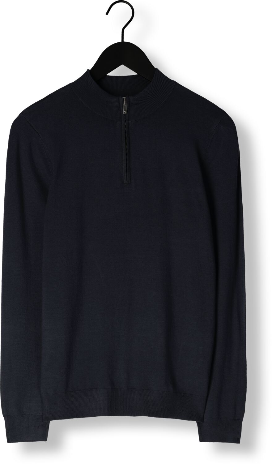 PURE PATH Heren Truien & Vesten Essential Knitwear Halfzip Sweater Donkerblauw