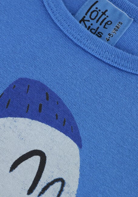 Blauwe LÖTIEKIDS T-shirt S25-190-26 - large