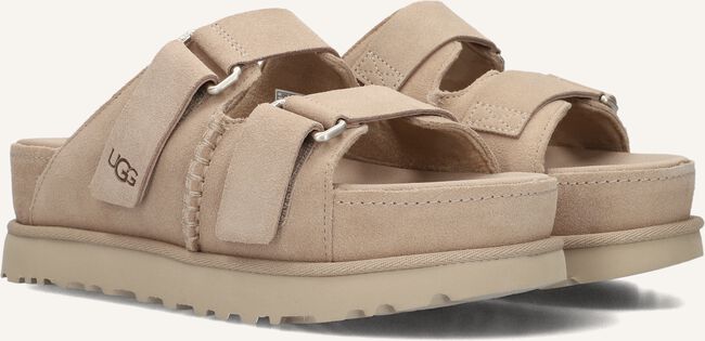 Beige UGG Slippers W GOLDENSTAR HI SLIDE Beige UGG Slippers W GOLDENSTAR HI SLIDE - large