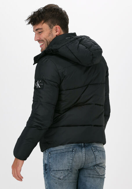 Zwarte CALVIN KLEIN Gewatteerde jas ESSENTIALS NON DOWN JACKET - large