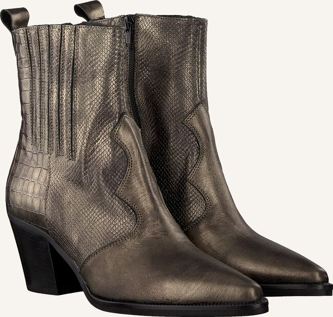 Gouden ROBERTO D'ANGELO Enkellaarsjes LISA Gouden ROBERTO D'ANGELO Enkellaarsjes LISA - large