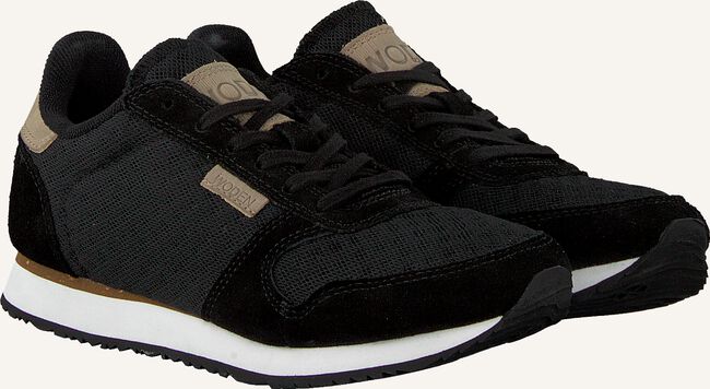 Zwarte WODEN Lage sneakers YDUN SUEDE MESH Zwarte WODEN Lage sneakers YDUN SUEDE MESH - large