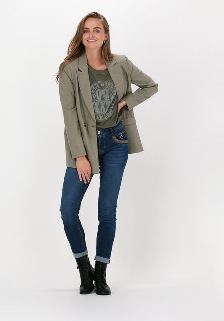 Groene MOS MOSH T-shirt LEAH HOLI O-SS TEE Groene MOS MOSH T-shirt LEAH HOLI O-SS TEE - large