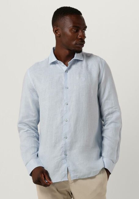 Blauwe DSTREZZED Casual overhemd JAGGER SHIRT LINEN - large