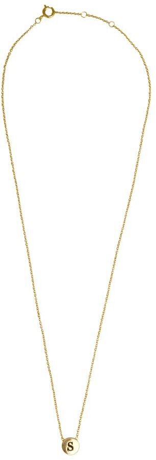Goudkleurig ATLITW STUDIO Kettingen CHARACTER NECKLACE LETTER GOLD - large