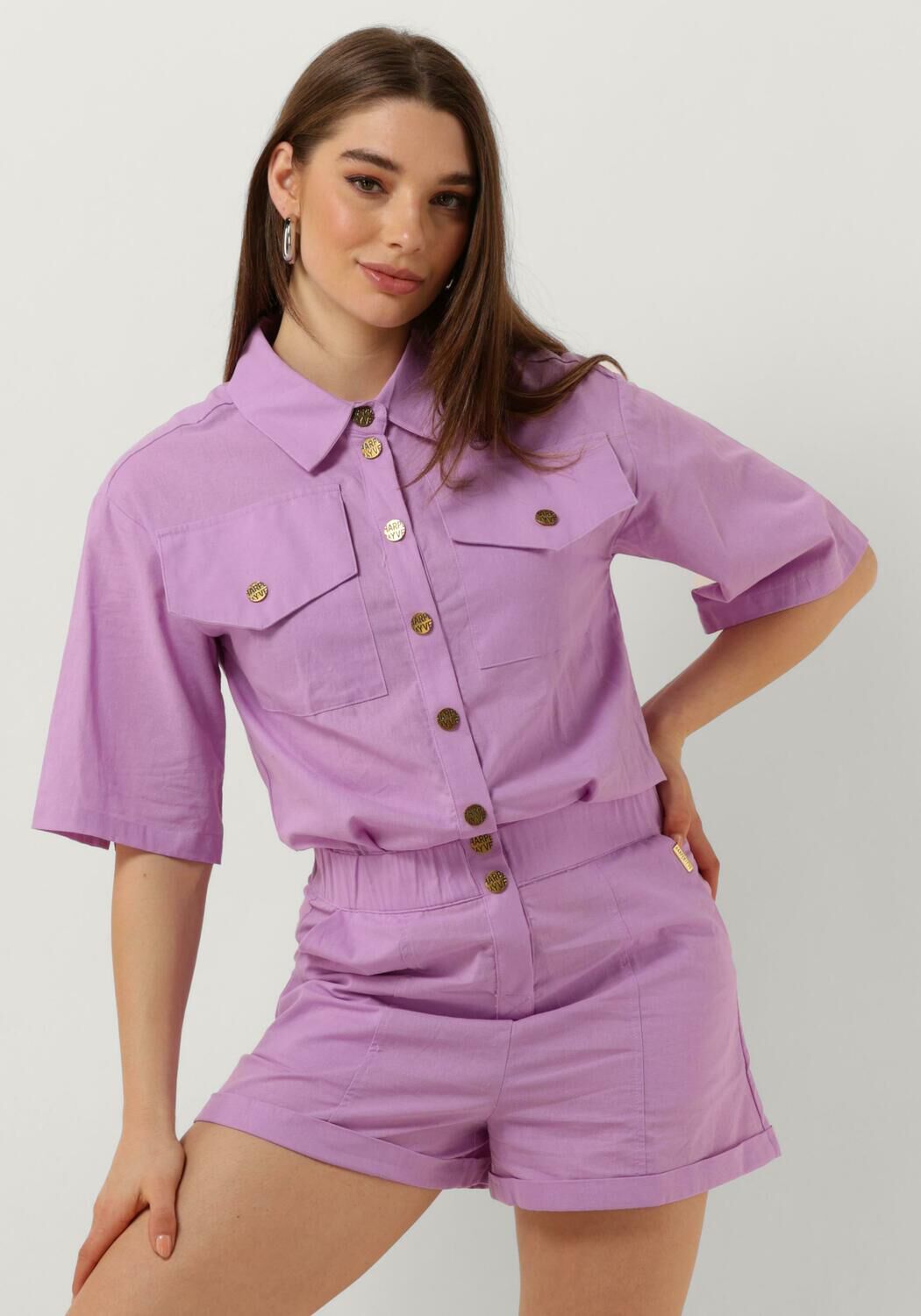 Harper & Yve Jumpsuit Ss24P703 Yara Purple Dames