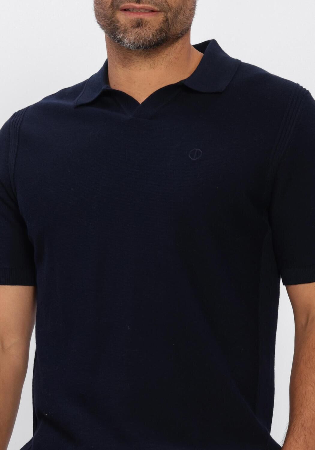 Donkerblauwe DSTREZZED Polo MERCURY SHORT SLEEVE POLO - large