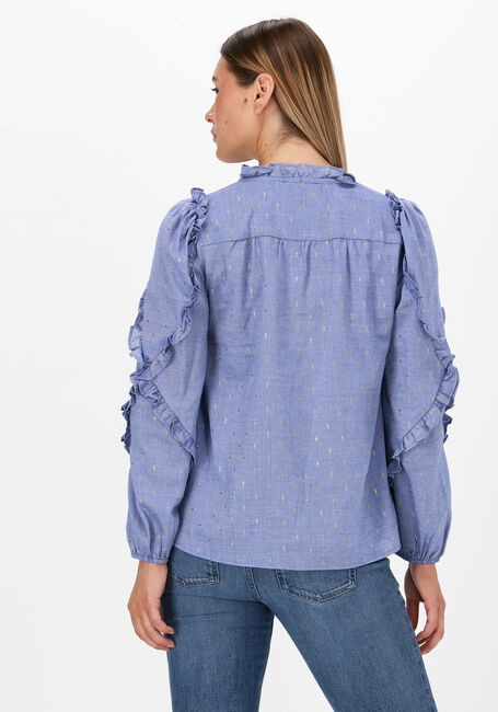 Blauwe MOLIIN Blouse TAYLOR - large