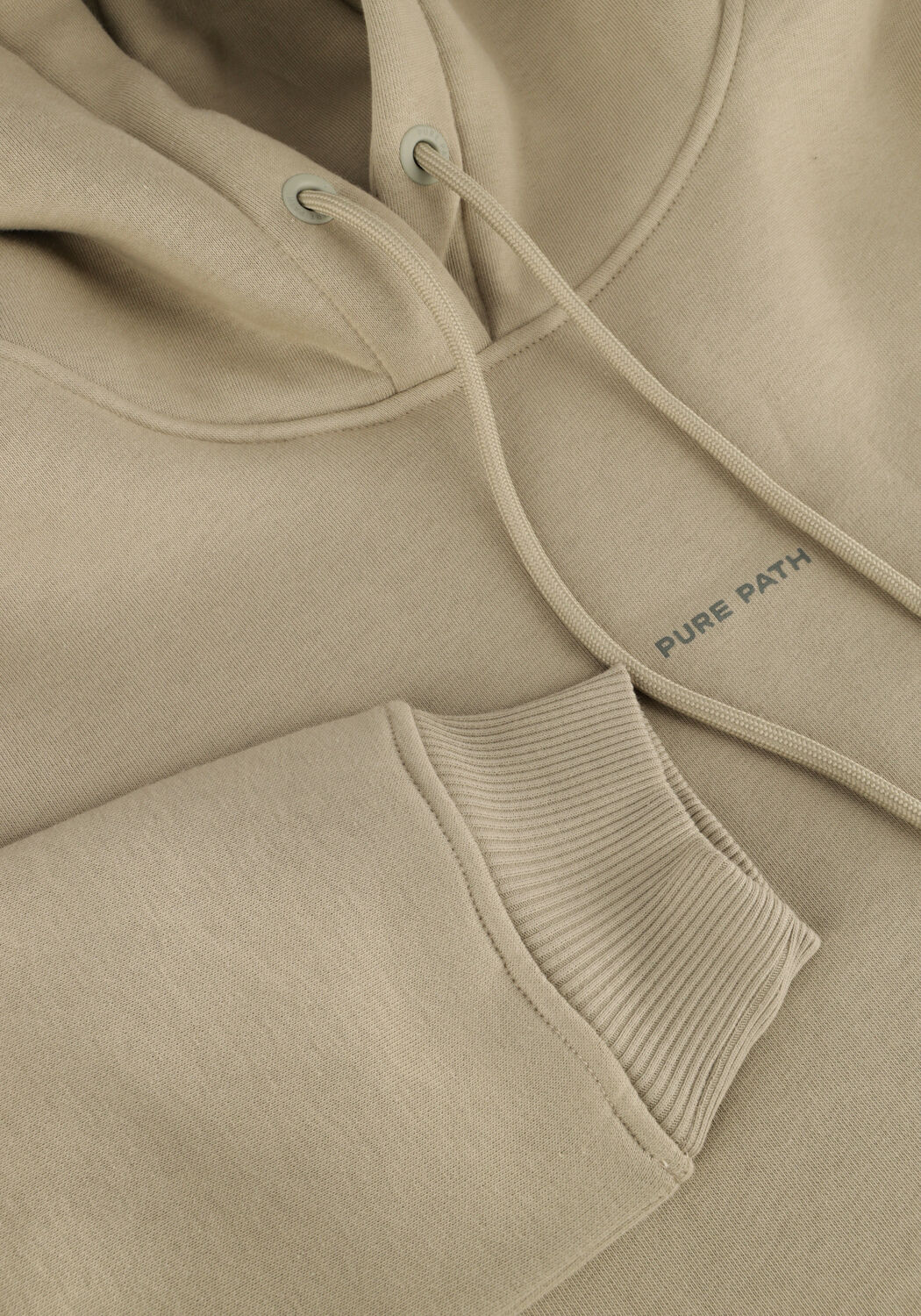 Groene PURE PATH Truien/vesten REGULAR FIT SWEATERS HOODIE301 - large