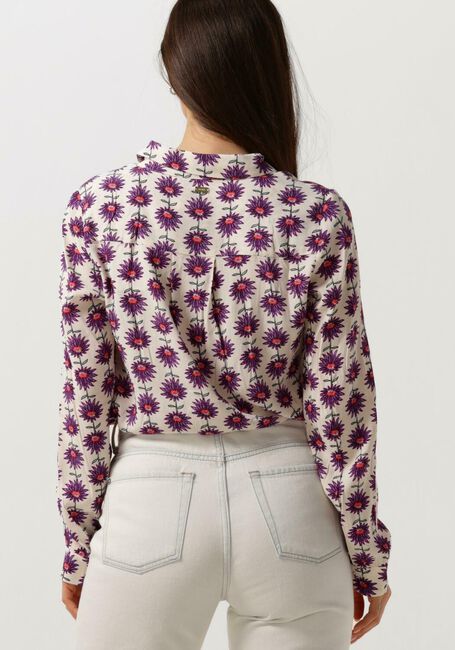 Ecru POM AMSTERDAM Blouses MILA FLOWER ECRU BLOUSE - large