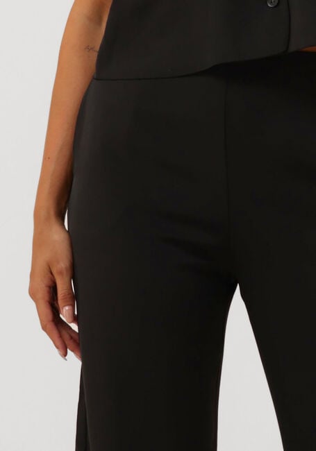 Zwarte MSCH COPENHAGEN Pantalon MSCHNICHELLE HW PANTS - large