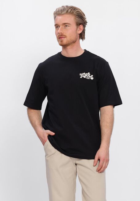 Zwarte RESTER&Ouml;DS T-shirt TAS CHEST PRINT - large