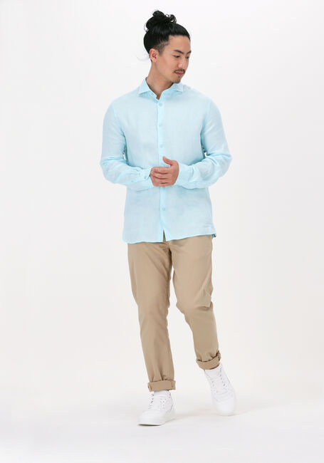 Blauwe DSTREZZED Casual overhemd JAGGER SHIRT LINEN - large
