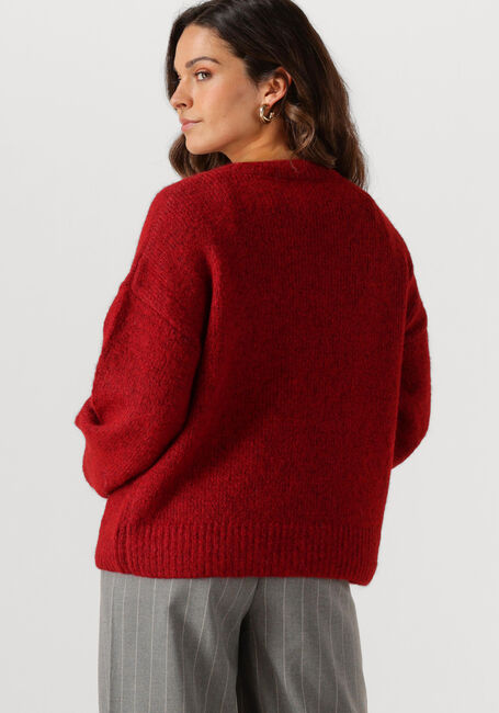 Rode OBJECT Trui OBJSAGGIA LS LO PULLOVER - large