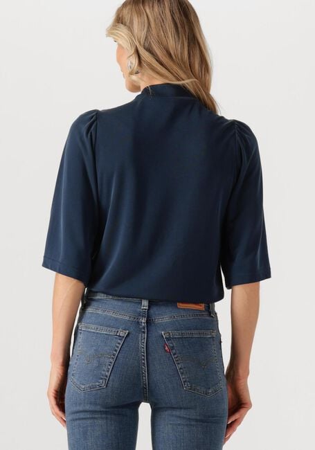 Donkerblauwe MINUS Top KELLI MODAL T-SHIRT - large