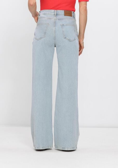 Lichtblauwe MSCH COPENHAGEN Wide jeans MSCHSOLIA ADA HW WIDE JEANS - large