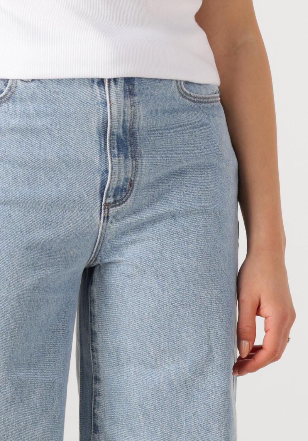 ABRAND JEANS Dames Jeans Super Wide Loretta Lichtblauw