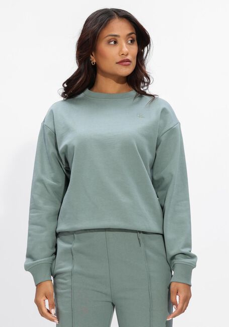 Groene CALVIN KLEIN Sweater LS ARCHIVE LOGO FRENCH TERRY RLX - large