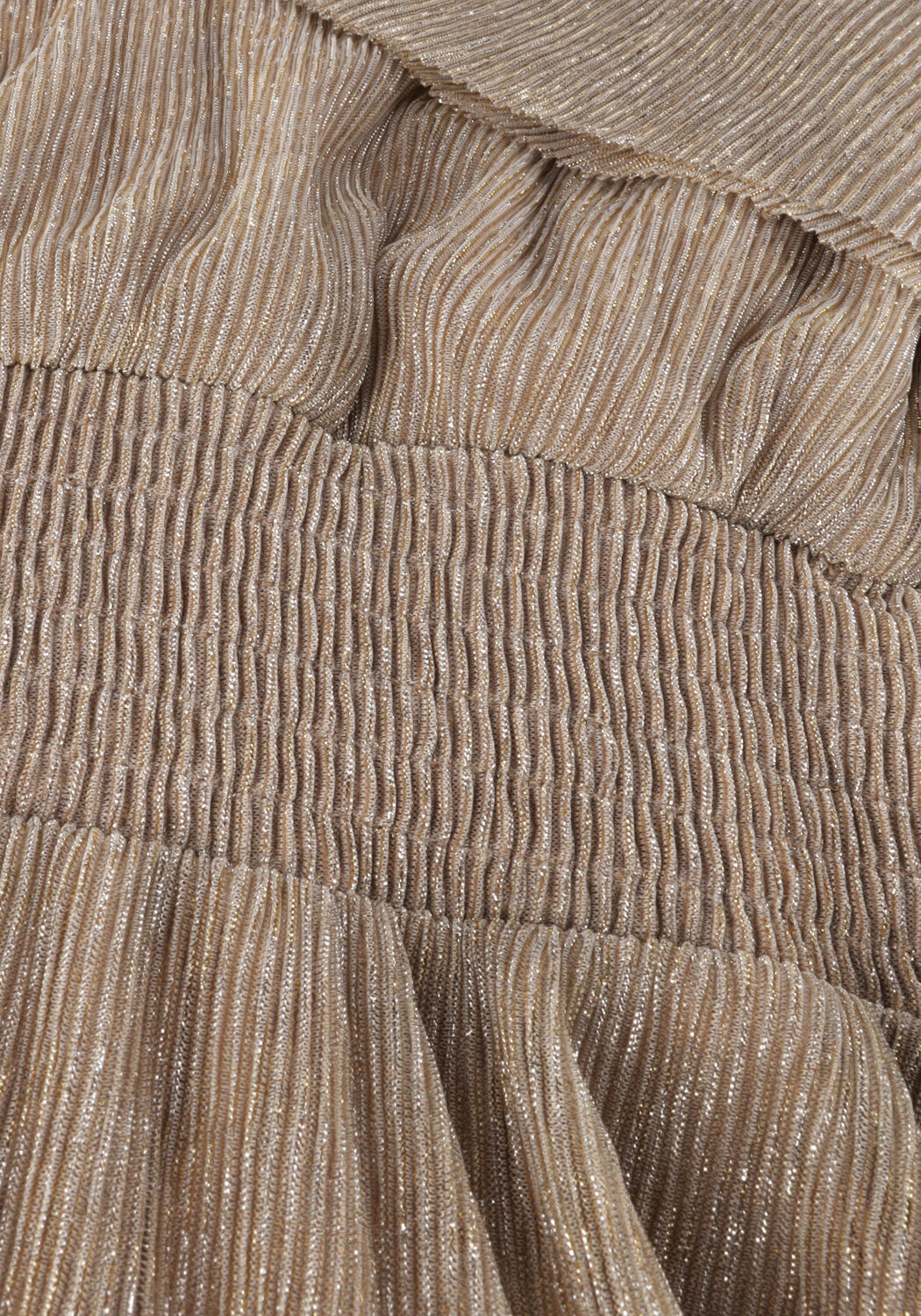 Beige MINUS Maxi jurk MAVENA V-NECK MAXI DRESS - large